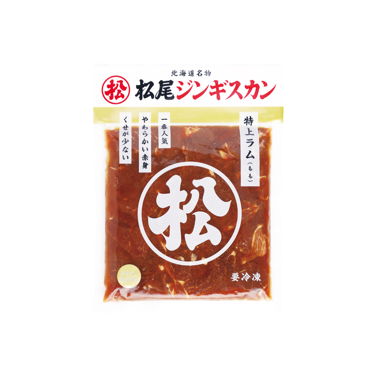 松尾ジンギスカン<br>味付特上ラム 400g