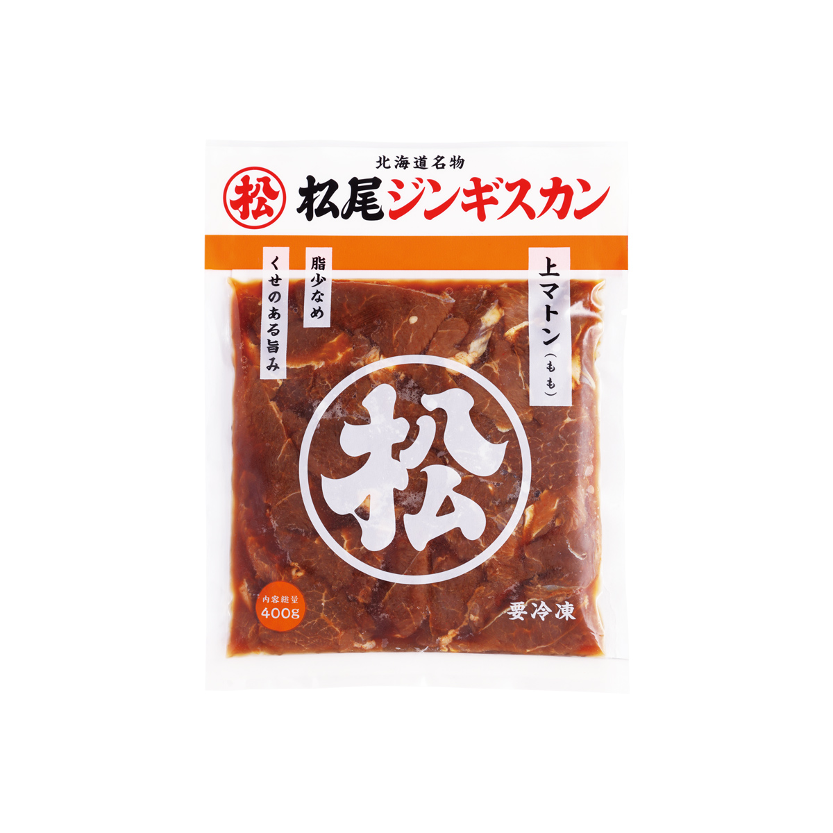松尾ジンギスカン<br>味付上マトン 400g