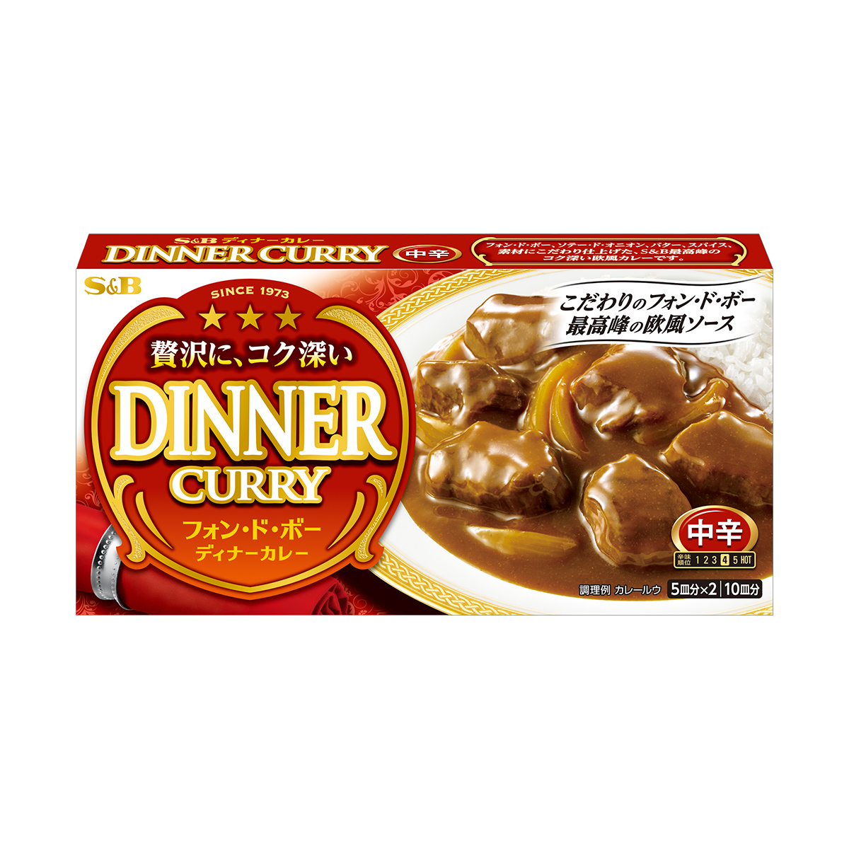 エスビー食品<br>フォン・ド・ボー ディナーカレー 中辛 １９４ｇ